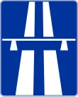 Znak D-9 - autostrada